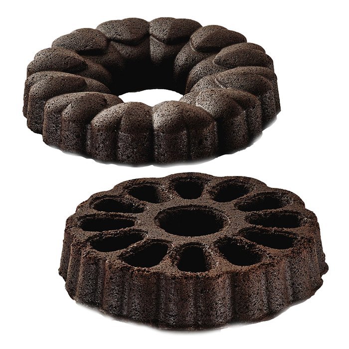 Baker's Advantage Fillables 2-Piece Non-Stick Round Cake Pan, 10-Inch N6