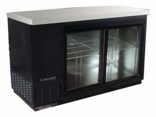 Continental Backbar Cooler 50" Wide BBC50-SGD