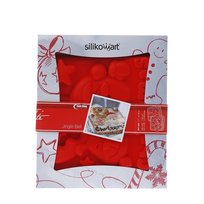 Silikomart SFT204 Silicone Let's Celebrate Bakeware Collection Cake Pan, Bear N9