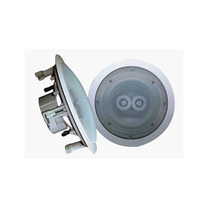 6.5" In-Ceiling (Dual Channel/ Voice Coil) Weather Proof Speaker