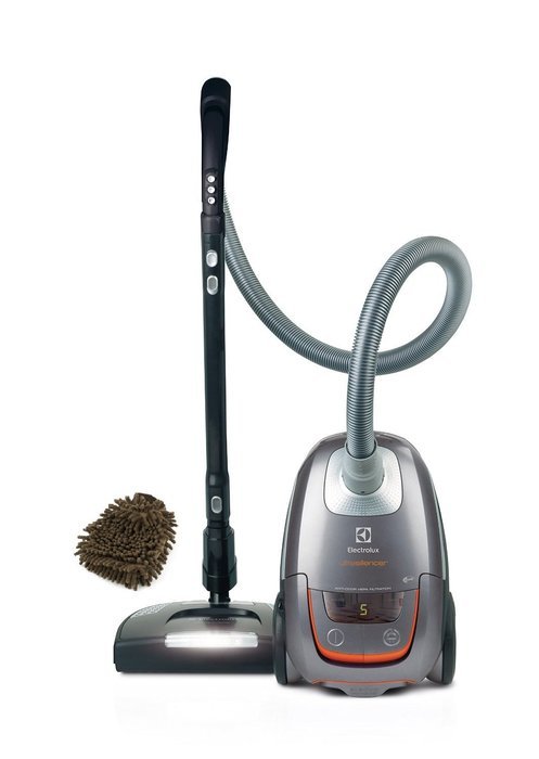 EL7063B Electrolux Ultrasilencer Deepclean Canister Vacuum (Complete Set) w/ Bonus: Premium Microfiber Cleaner...