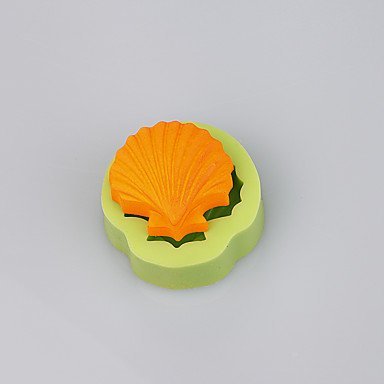 Y&XL&H Scallop Shells CupCake Decoration Silicone Fondant Mold Sugarcraft Tools Polymer Clay Chocolate Candy Soap... N2