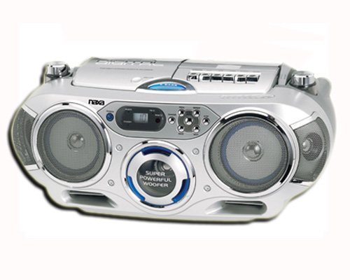 Naxa NX-238 Portable CD Player w/ AM/FM Stereo Radio N2