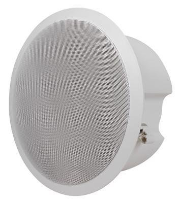 5 1/4'' Two-Way 70V Ceiling Speaker with Ported Enclosure - 80W