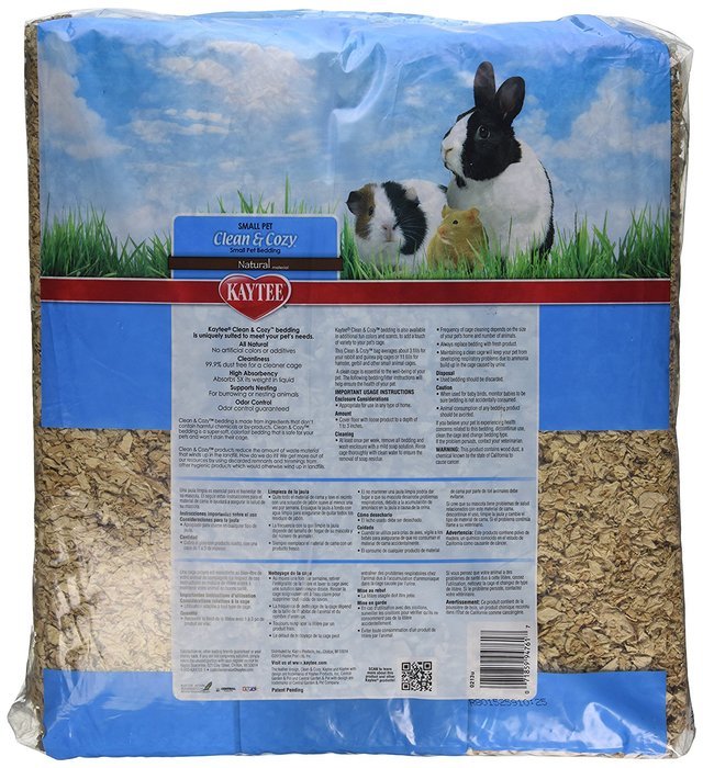 Kaytee Clean and Cozy Birthday Cake Bedding, 500 Cubic Inch N20