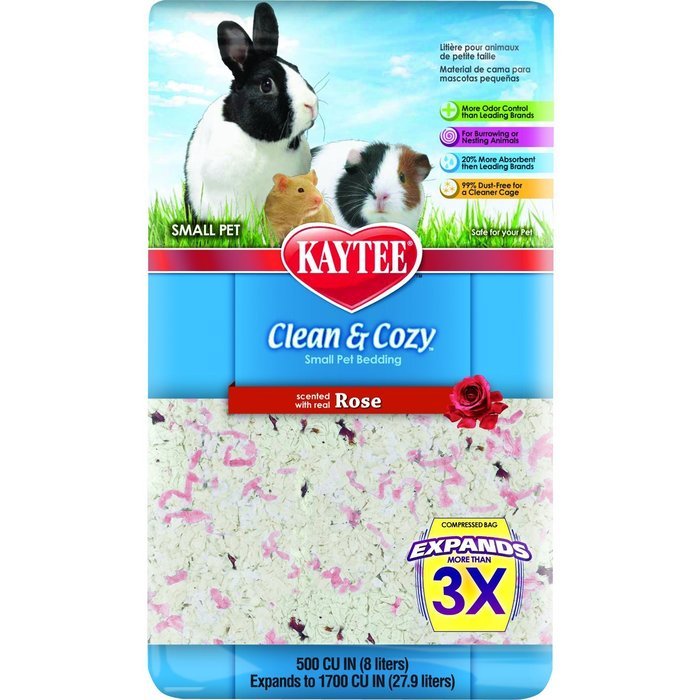 Kaytee Clean and Cozy Birthday Cake Bedding, 500 Cubic Inch N21