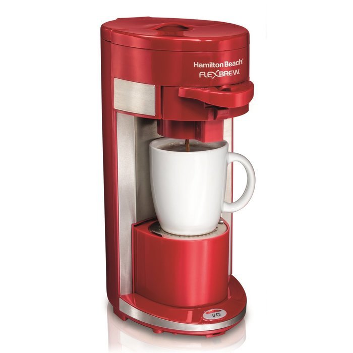 FlexBrew Sgle Ser Coffemkr Red