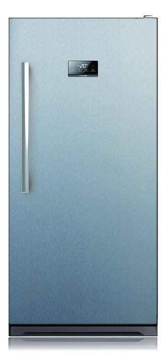 ECOAP FR 502-650 SS Upright Freezer 13.7-Cubic Feet, Stainless Steel