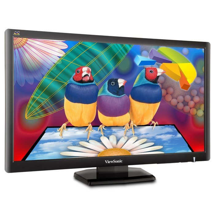 ViewSonic VA2703-LED 27-Inch LED-Lit LCD Monitor, Full HD 1080p, 3.4ms, DVI/VGA, VESA