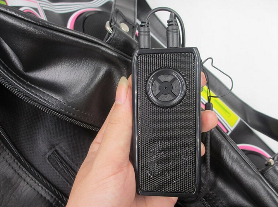 TX-Originality Portable Bluetooth Music Handbag Bag Speaker Support TF Card. N2