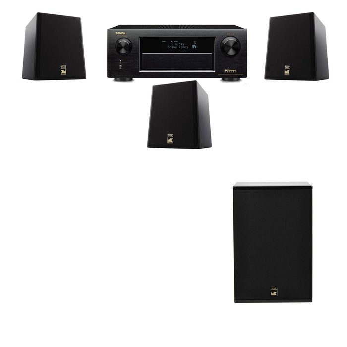 M&K Sound S150II Loudspeaker 3.1 X12 Denon AVR-X5200W