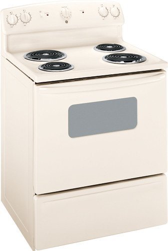 GE JBS07MCC Quick Clean 30" Bisque Electric Coil Range