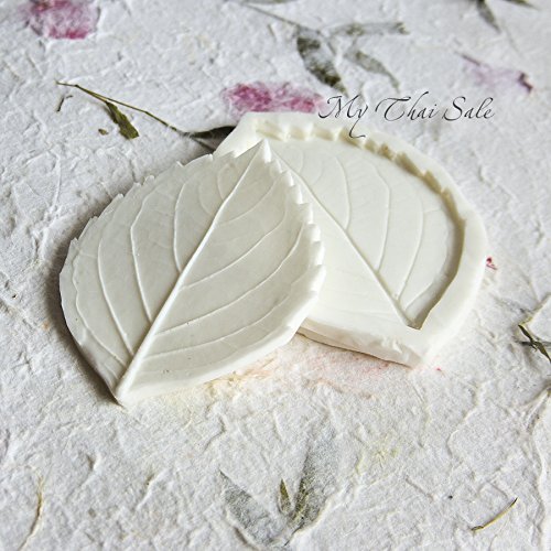 Silicone Universal Universal Leaf Veiner Mold Gum Paste Leaf Leaves Stamp Fondant Cake Cold porcelain N3