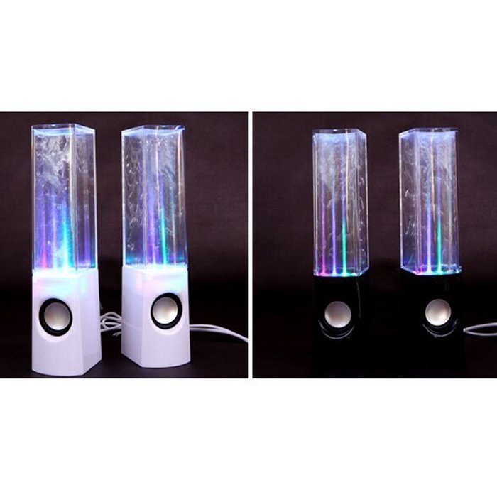 USB Powered LED Dancing Water Show Music Fountain Light ColorfuL Speakers Amplifier Audio Player For Phones Computer... N2