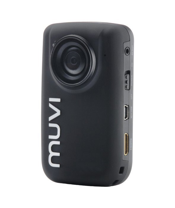 Veho VCC-005-MUVI-HD10 Mini Handsfree Action Cam with Wireless Remote, 4GB Memory, and Helmet Mounting Bracket N2