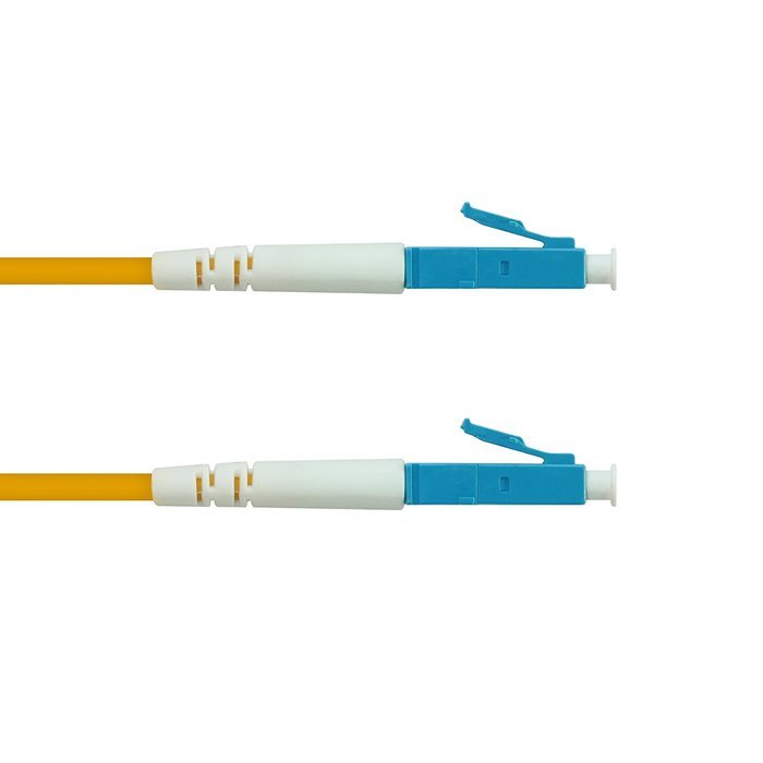 Beyondtech 1m (3.28ft) LC-LC 9/125 OS1 Duplex Singlemode PVC Fiber Optic Cable N3