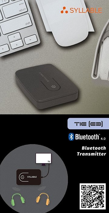 Bluetooth 4.0 Portable Wireless Transmitter for TV Audio Speaker iPod car etc. Connected to 3.5mm Audio Devices... N3