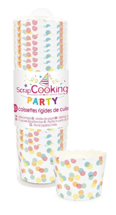 ScrapCooking 0240 Utility Cupcake Muffin Paper Baking Cup (251 Pack), Multicolor N2