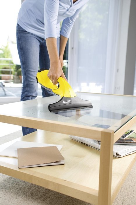 Karcher WV 50 Window Vacuum Cleaning Power Squeegee Equipment Tool, Streak-Free Shine N2
