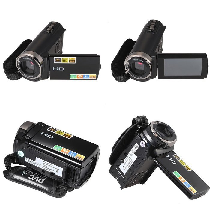 Andoer&reg; 3.0" Digital Video Camera TFT LCD Touching Screen 1080P Full HD 20MP 16X Zoom Camcorder Recorder DVR Support...