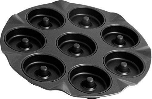 Zenker 7426 Apple Pie Form "Special Creative" For 8 Pies, Black, 12.99 x 0.79" N2