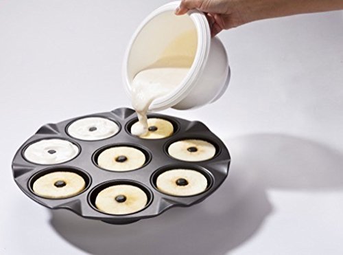 Zenker 7426 Apple Pie Form "Special Creative" For 8 Pies, Black, 12.99 x 0.79" N5