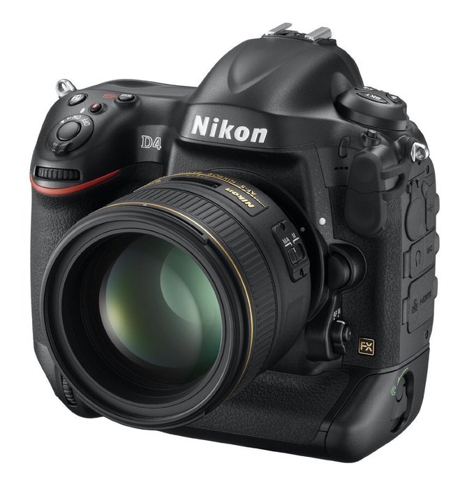 Nikon D4 16.2 MP CMOS FX Digital SLR with Full 1080p HD Video (Body Only) (OLD MODEL)