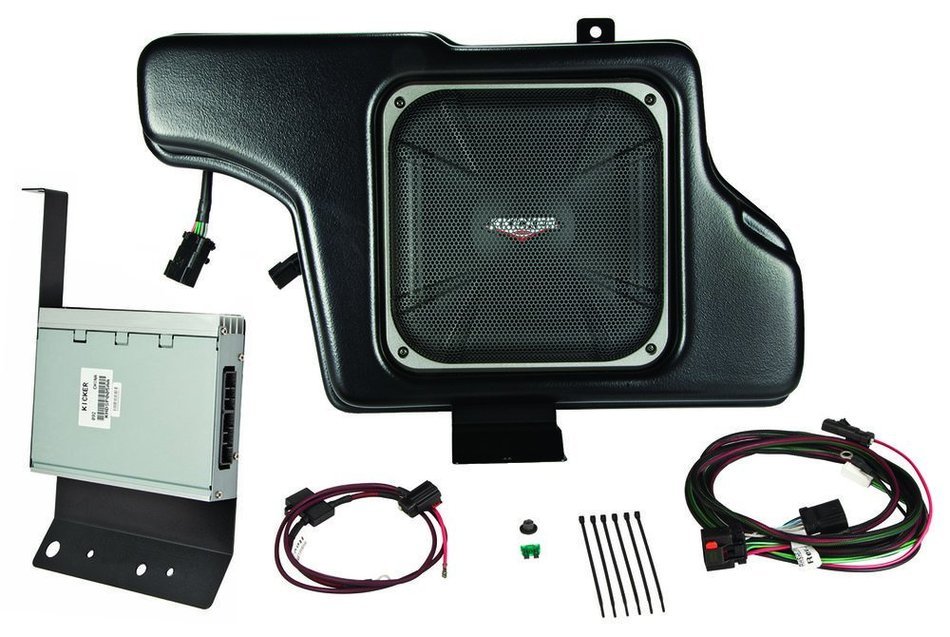 Kicker PMUSB12 Multi-Channel Amplifier and Powered Subwoofer Upgrade System for 2012-2014 Ford Mustang with Base... N2