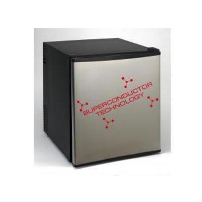 Avanti 1.7cf Auto Defrost Refrigerator Reversible Black with Stainless Steel