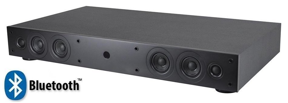OSD Audio SP2.1 Soundplatform 2.1 Bluetooth Tabletop Soundbar with Built-in Subwoofer Surround Sound System N10