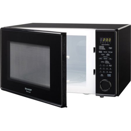 Sharp R559YW Carousel 1.8 cu ft 1100W Countertop Microwave Oven /Color: Black N4