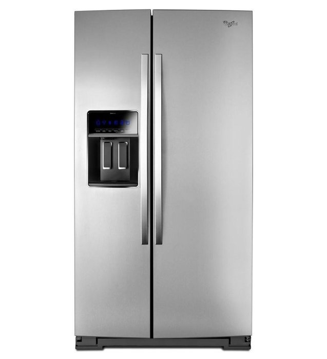 WHIRLPOOL WRS973CIDM 36-inch Wide Side-by-Side Counter Depth Refrigerator with StoreRight(TM) Dual Cooling System...