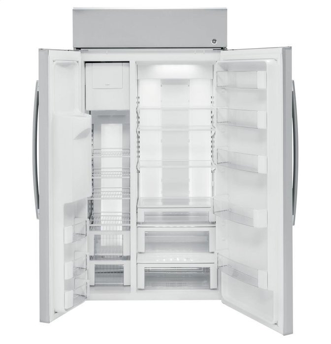 GE Profile 42" Stainless Steel Built-In Side By Side Refrigerator N7
