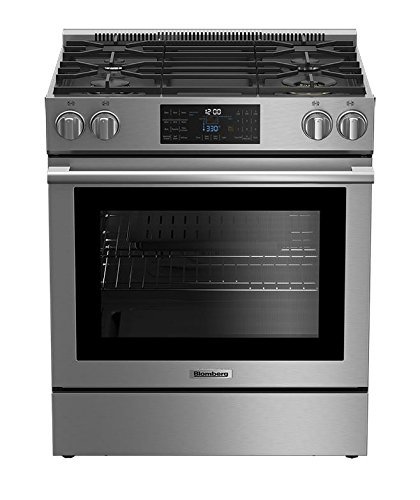 Blomberg BGR30420SS Slide-In Gas Range, 30", Stainless Steel N2