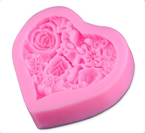 Cute Flowers Shaped Food Grade Silicone Mold by uGen! Soap Ice Cake Mold. Sugarcraft Tool. Chocolate Candy Fondant...