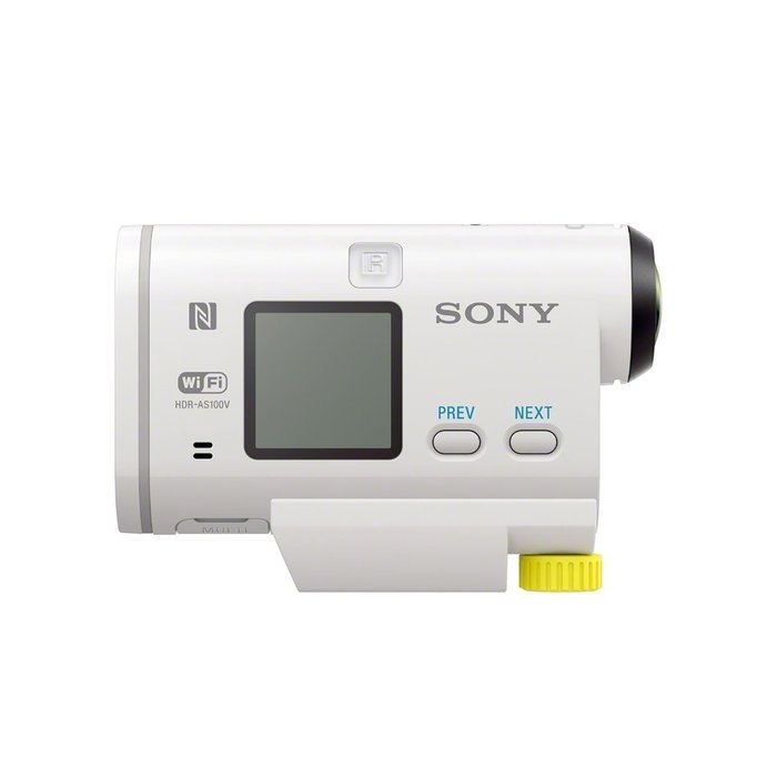 Sony Action Video Camera HD HDR-AS100VR Value Bundle + Live View Remote + Waterproof Case