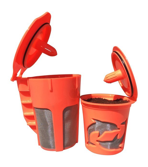 K-CARAFE 2.0 Reusable Filter and K-CUP 2.0 Single Cup Reusable Filters Gift Set From Freedom Brew fits Brewer... N3