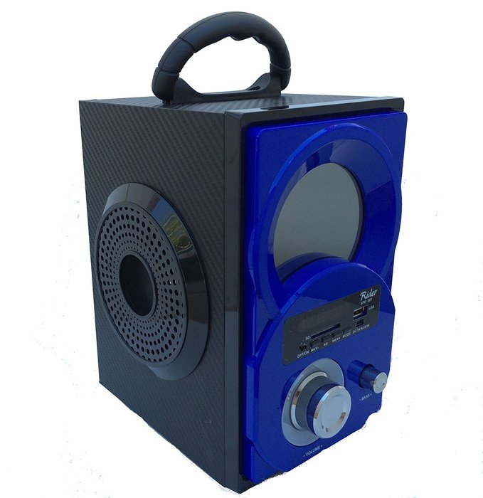 Rider Portable SD/USB Digital Speaker Multimedia Music Boombox Player-891R N2