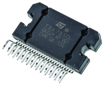 2 x Audio Power Amplifier IC ST ZIP-25 TDA7850