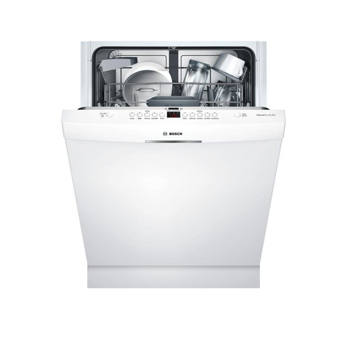Bosch SHS5AVL2UC 24" Ascenta Energy Star Rated Dishwasher with 14 Place Settings in White N3