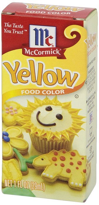 McCormick Food Color, Yellow, 1 fl oz