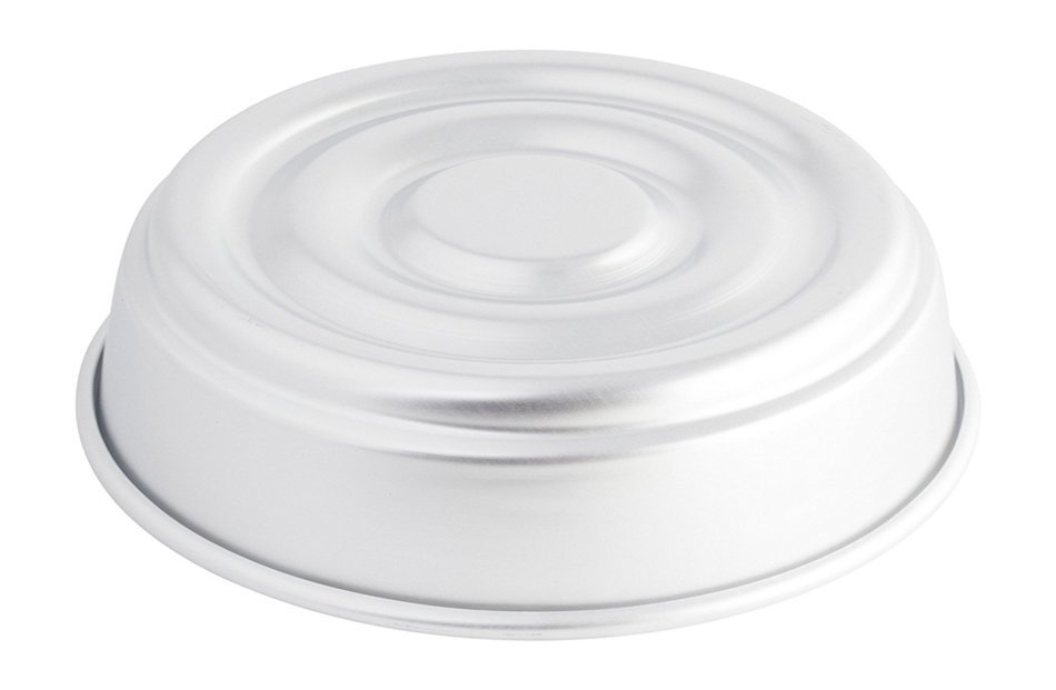 Ottinetti Plain Bottom Pudding Mold, 12cm/4.7", Silver