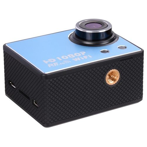 Blue Action Sports Outdoor Waterproof Digital Cam Camera Camcorder Full HD 1080P Wifi With Remote Control