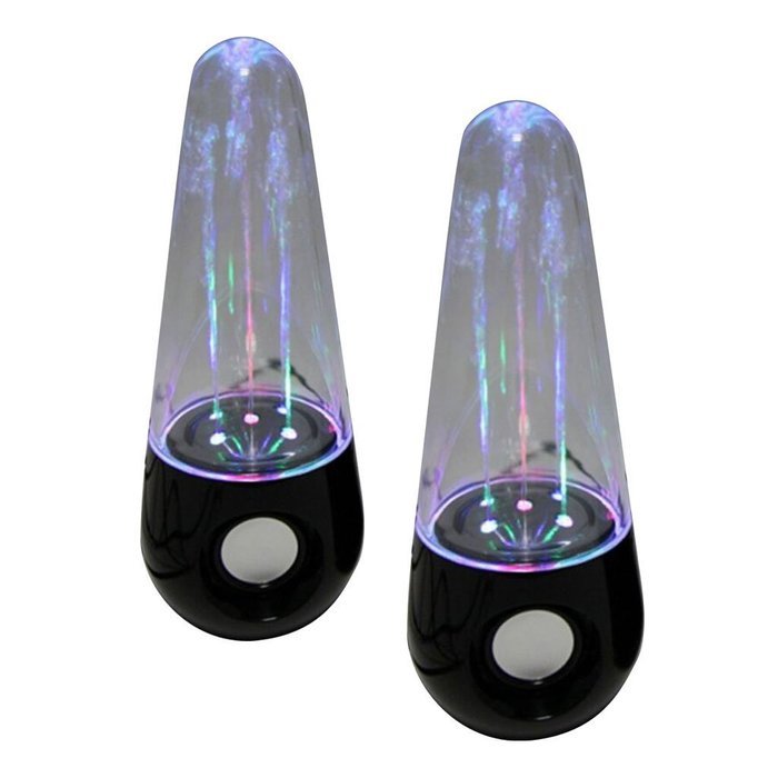 USB Powered LED Dancing Water Show Music Fountain Light ColorfuL Speakers Amplifier Audio Player For Phones Computer... N7
