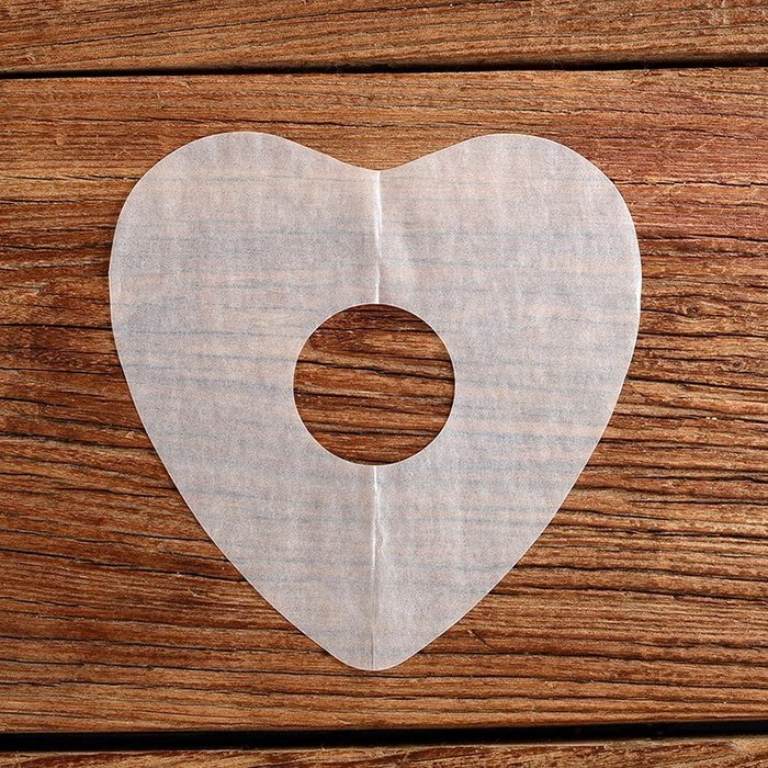 CAKE LAND (cake land) chiffon cake heart-shaped for laid paper (20 pieces) 20cm No.1314