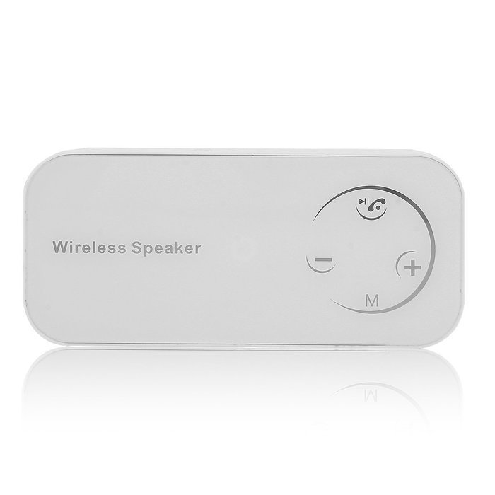 R-05 multi-functional touch screen voice bluetooth speaker -WHITE N4