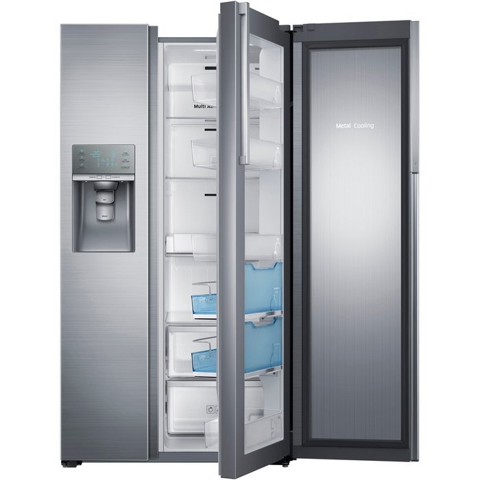 Samsung RH29H9000SR Showcase 28.5 Cu. Ft. Stainless Steel Side-By-Side Refrigerator - Energy Star N3