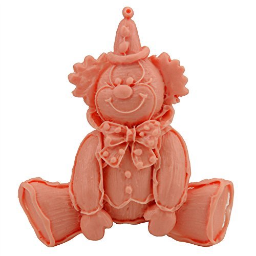 Let'S Diy Clown Pattern Fondant Silicone Mold Cake Decoration Bakeware Cooking Tools