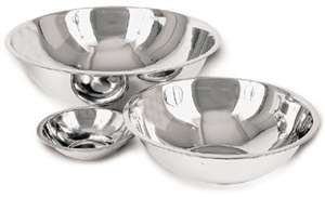Royal Industries Mixing Bowl, Stainless Steel, 3 qt, Silver