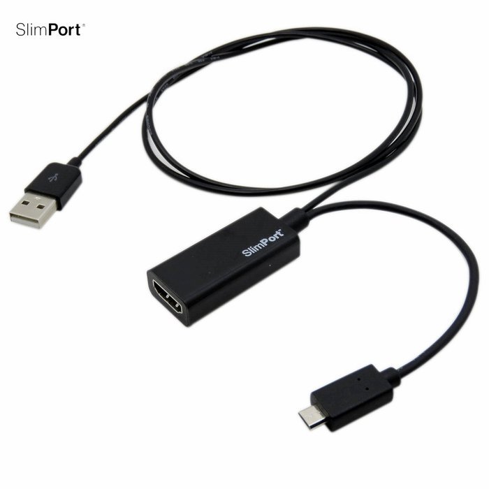 CableDeconn Mydp Slimport to Hdmi (Micro USB to Hdmi) Hdtv Full Hd Adapter Cable for Lg G2 Pro Google Ausu Nexus... N4